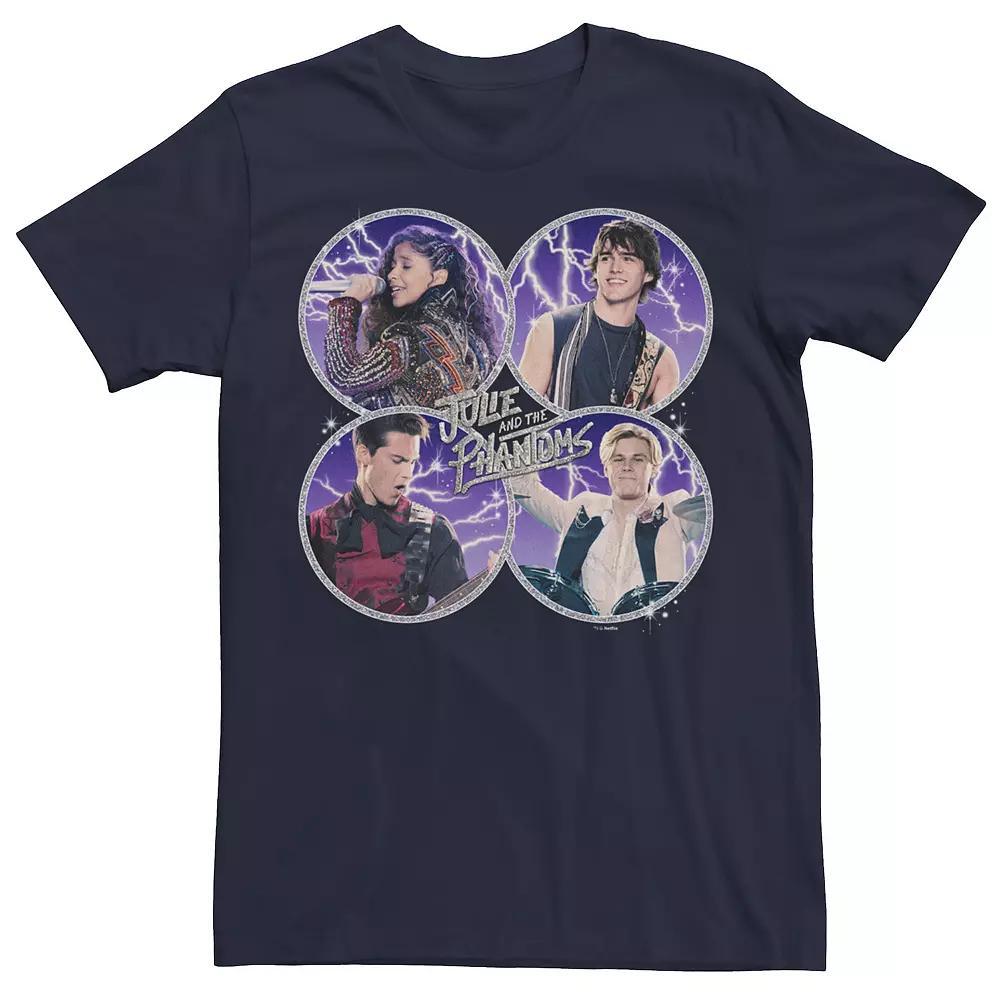 Big & Tall Marvel Deadpool Title Logo Comic Panels Tee, Men's, Size: XXL Tall, Black Product Image