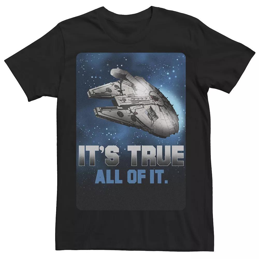 Men's Star Wars Millennium Falcon It's True All Of It Tee,  Product Image