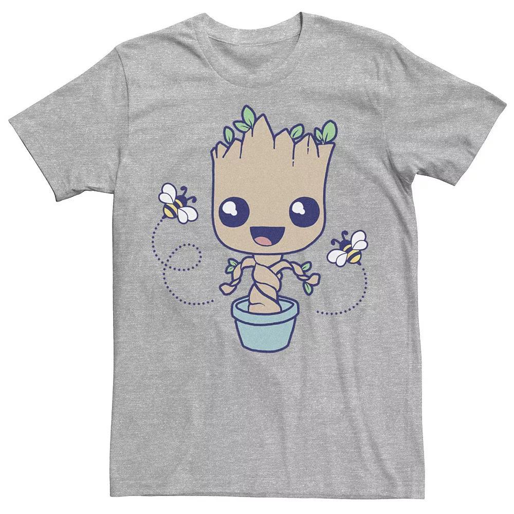 Men's Marvel Groot Hello Spring Bees Tee,  Product Image