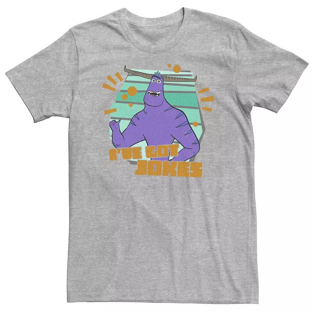 Big & Tall Pixar Monsters At Work Tylor "I've Got Jokes" Tee, Men's,  Product Image