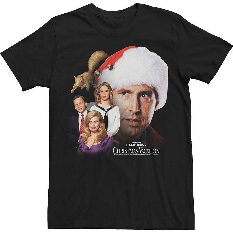 Men's National Lampoon's Christmas Vacation Family Portrait Tee, Size: Large, Black Product Image