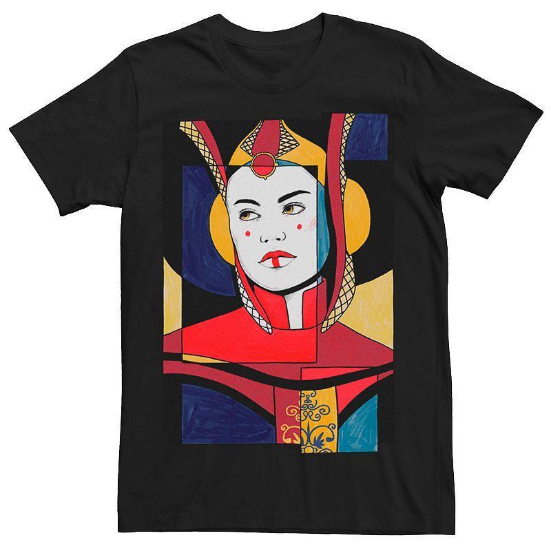 Men's Star Wars Padme Artsy Sketch Poster Tee, Size: XL, Navy Grey Product Image