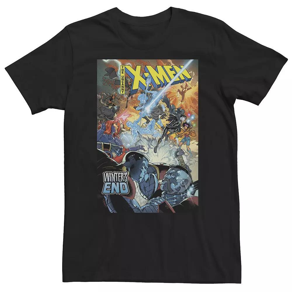 Big & Tall Marvel Comixology The Uncanny X-Men Winter's End Comic Cover Tee, Men's,  Product Image