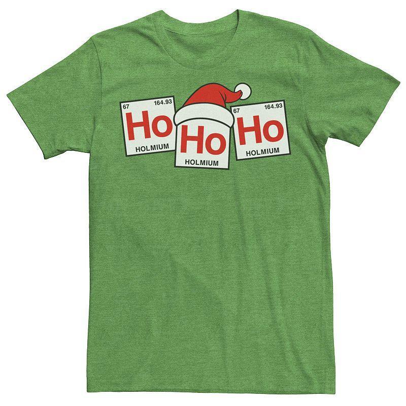 Men's Ho Ho Ho Elemental Christmas Square Tee,  Product Image