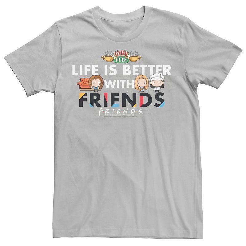 Mens Friends Chibi Better With Friends Tee Product Image