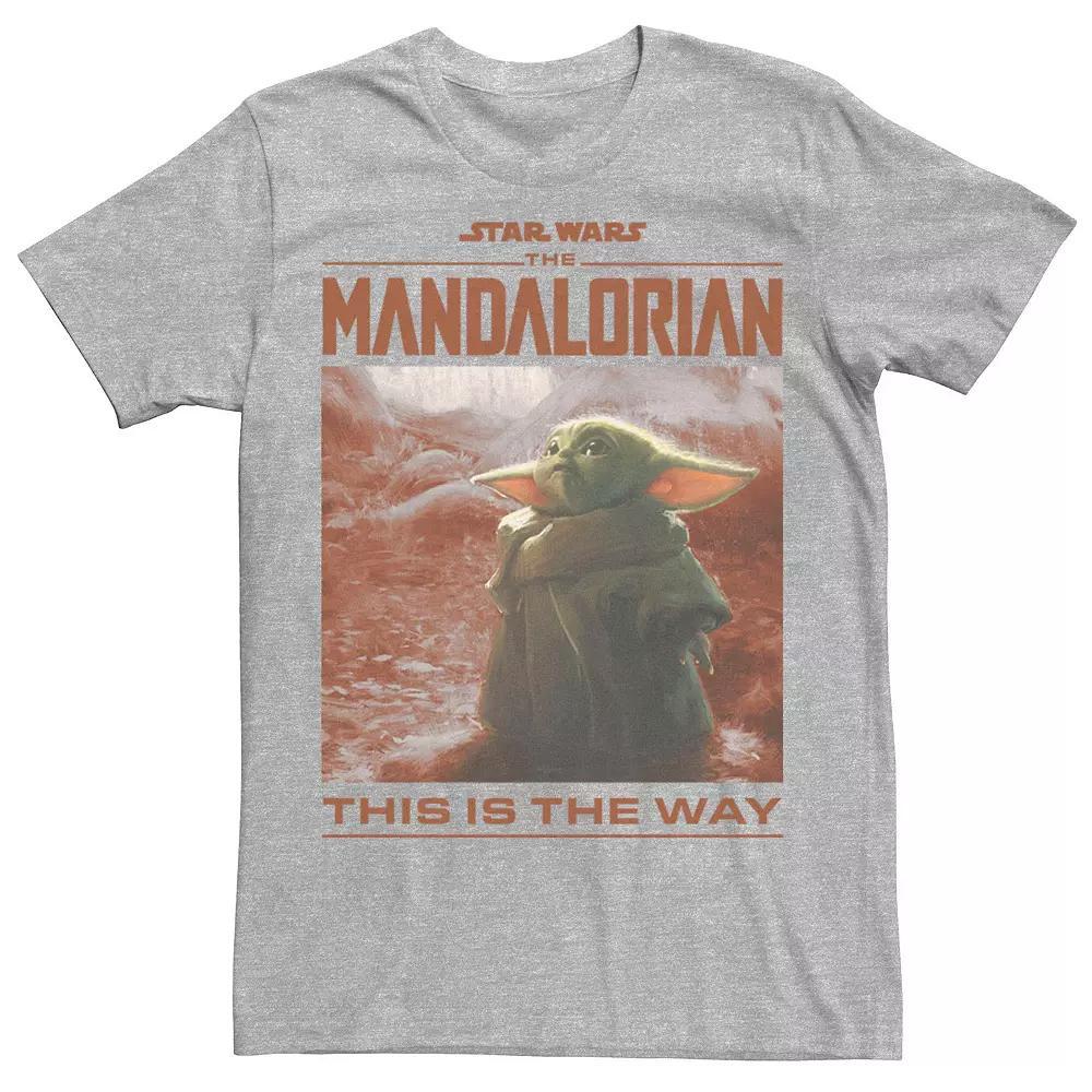 Big & Tall Star Wars: The Mandalorian The Child This Is The Way Poster Tee, Men's,  Product Image