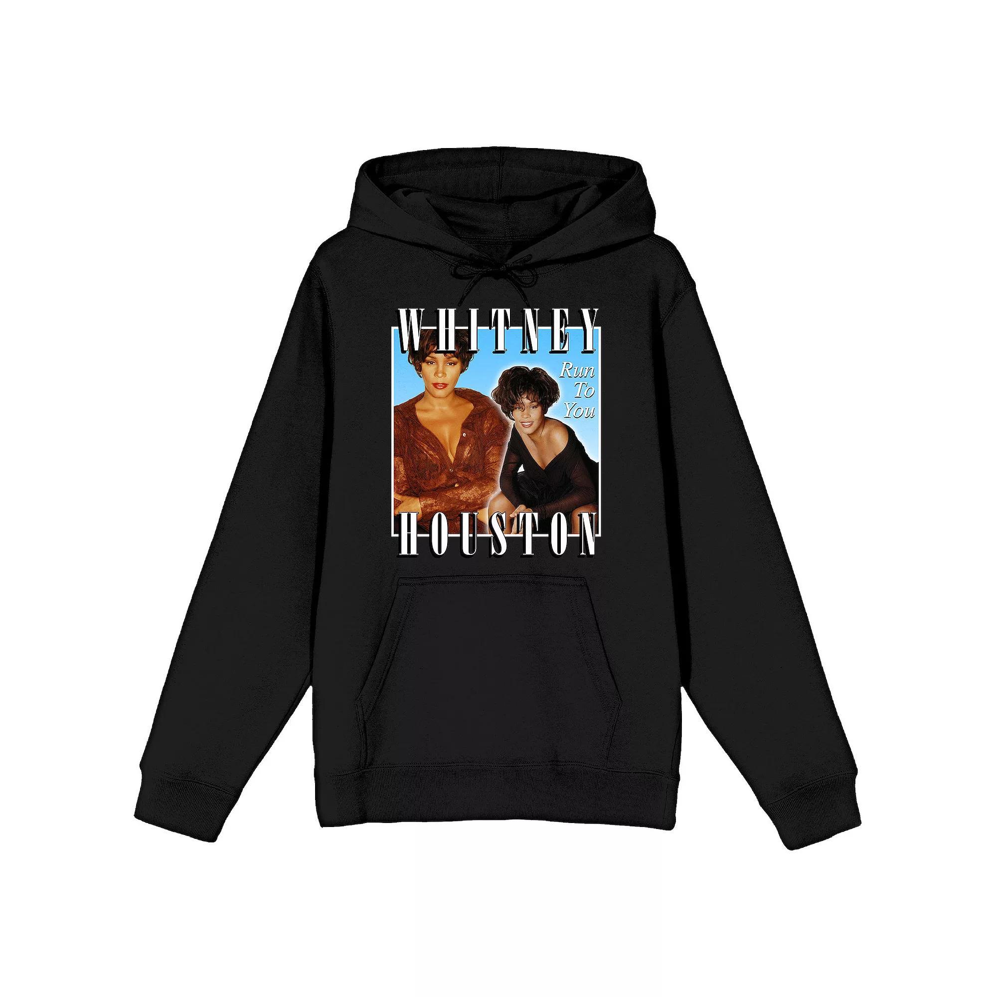 Men's Whitney Houston "Run To You" Album Graphic Hoodie,  Product Image