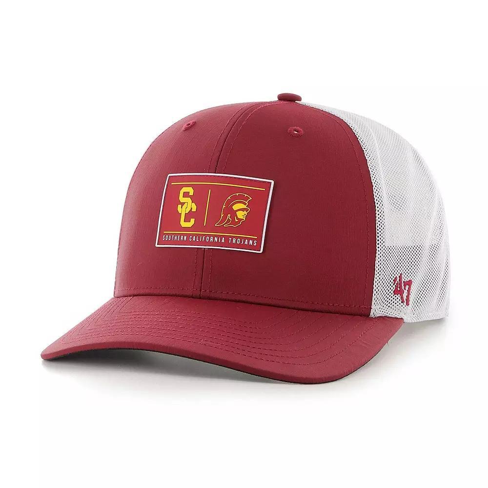 Men's '47 Cardinal USC Trojans Bonita Brrr Hitch Adjustable Hat, Red Product Image