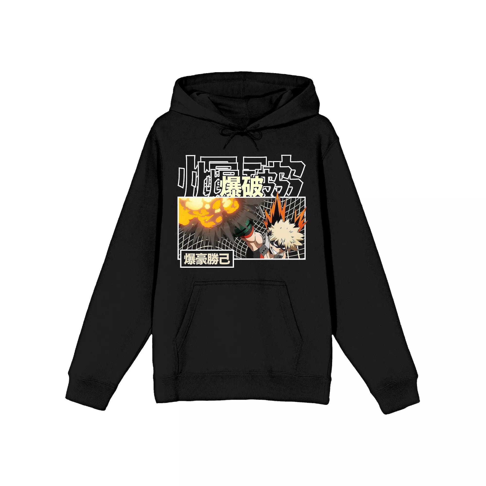 Men's My Hero Academia Hooded Sweatshirt,  Product Image