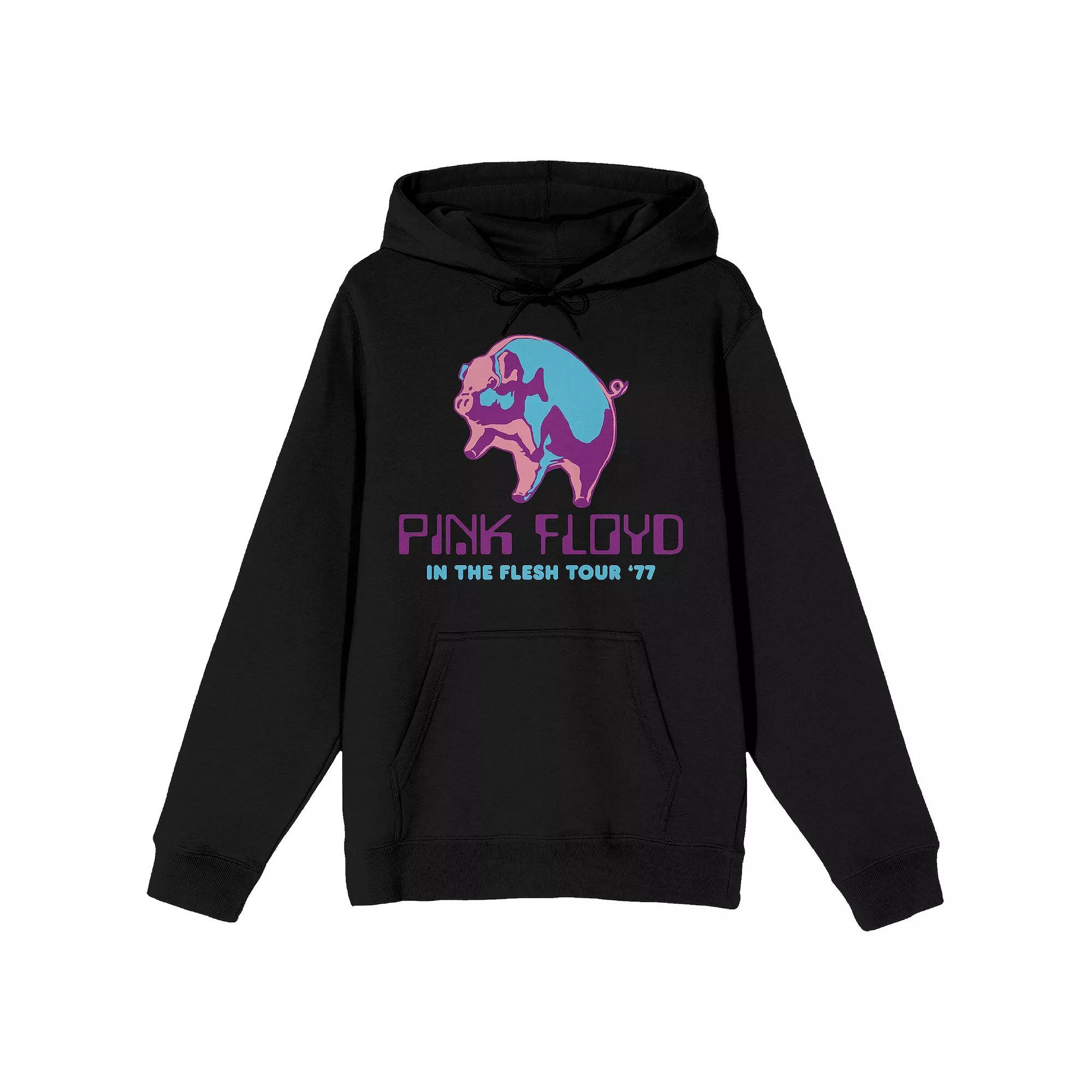 Men's Pink Floyd In The Flesh Tour Hoodie, Size: XL, Black Product Image