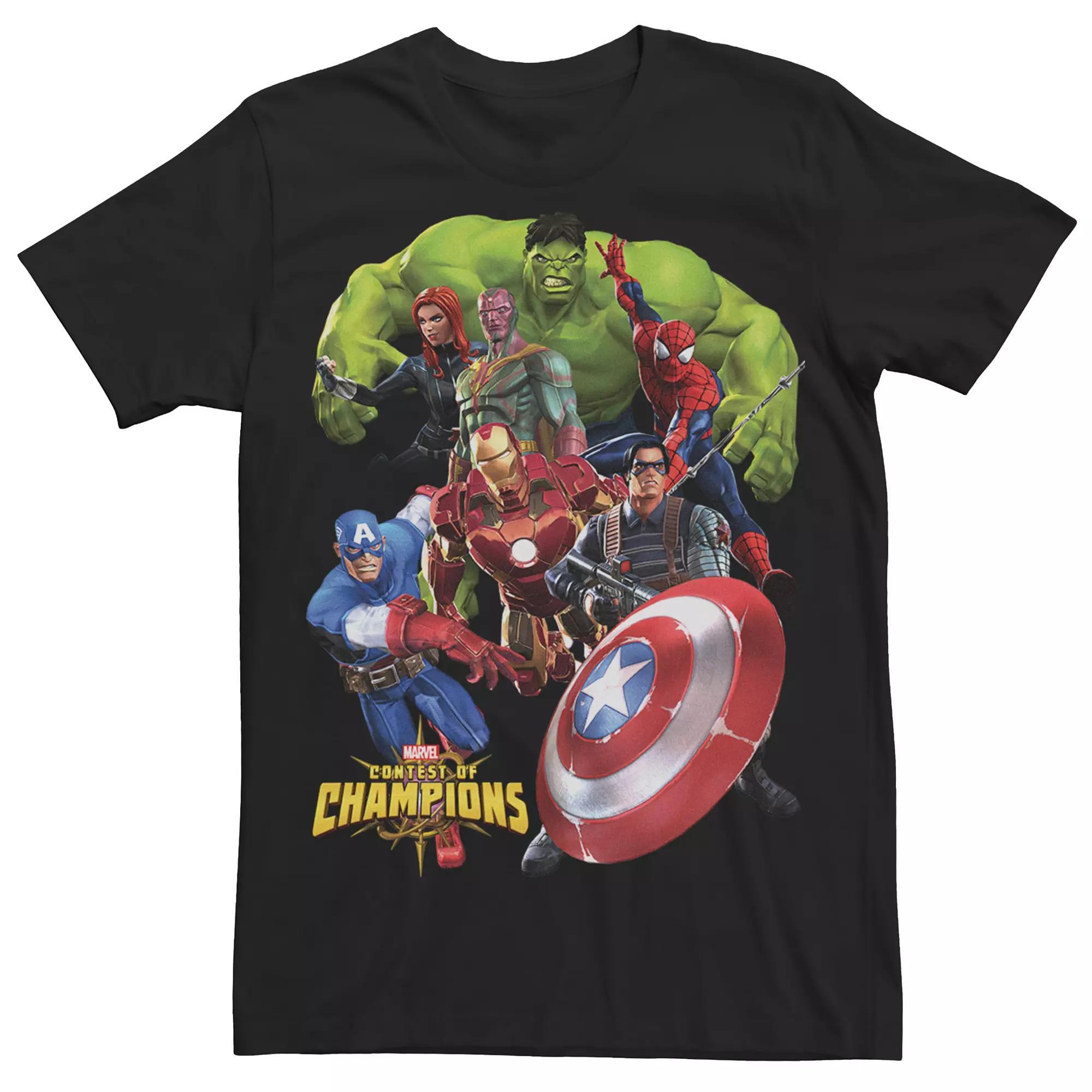 Mens Marvel Contest of Champions Avengers Graphic Tee Product Image
