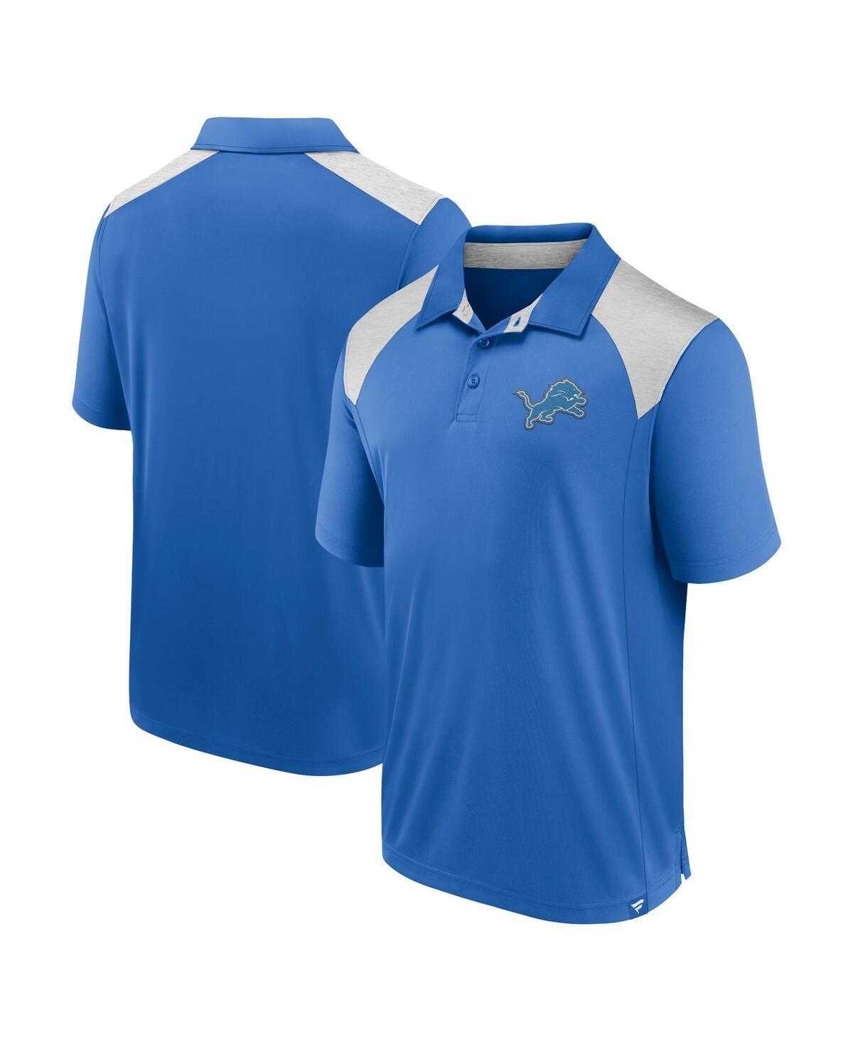 Fanatics Mens Blue Detroit Lions Primary Polo Product Image