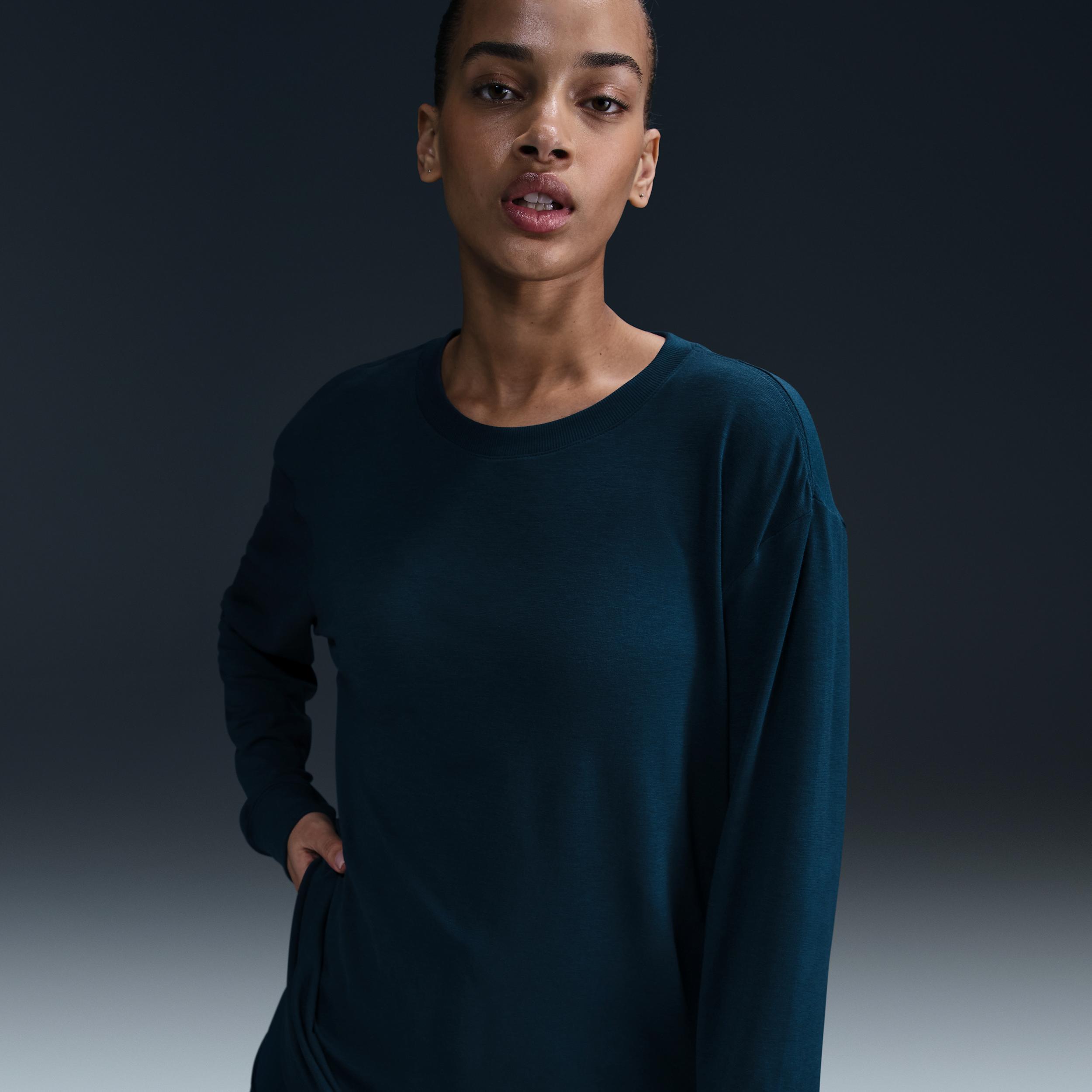 Nike Women's One Relaxed Dri-FIT Long-Sleeve Top Product Image