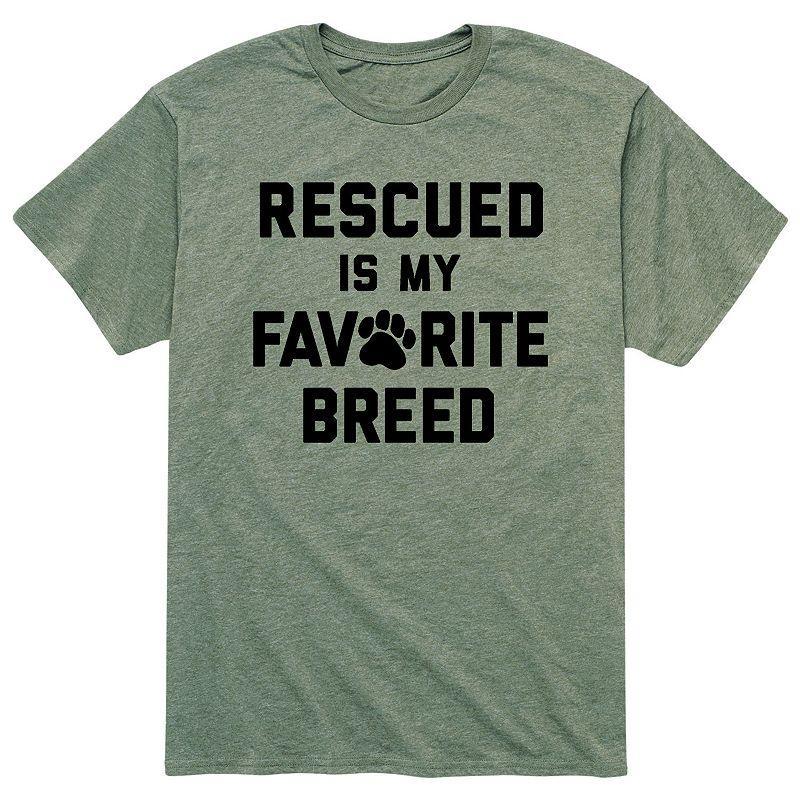 Men's Rescued Favorite Breed Tee,  Product Image