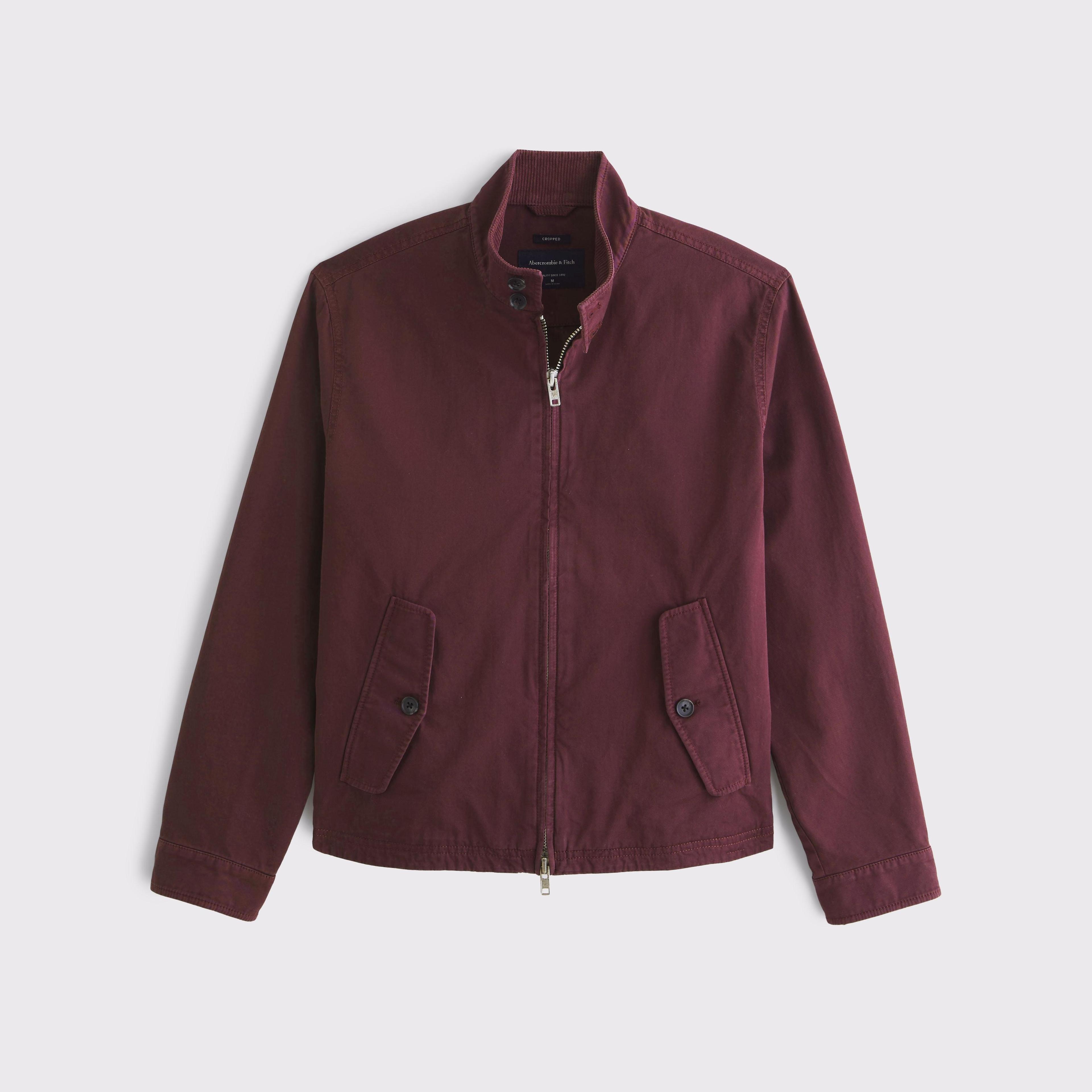 Lightweight Cropped Easy Zip Jacket Product Image