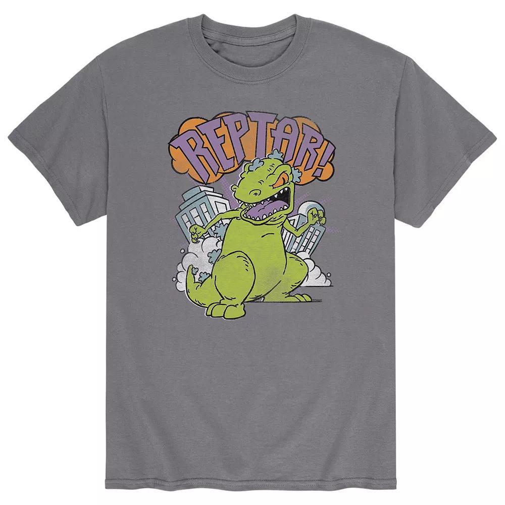 Men's Rugrats Reptar Vintage Tee, Size: Medium, Gray Product Image