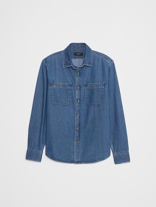 Authentic Indigo Shirt Product Image