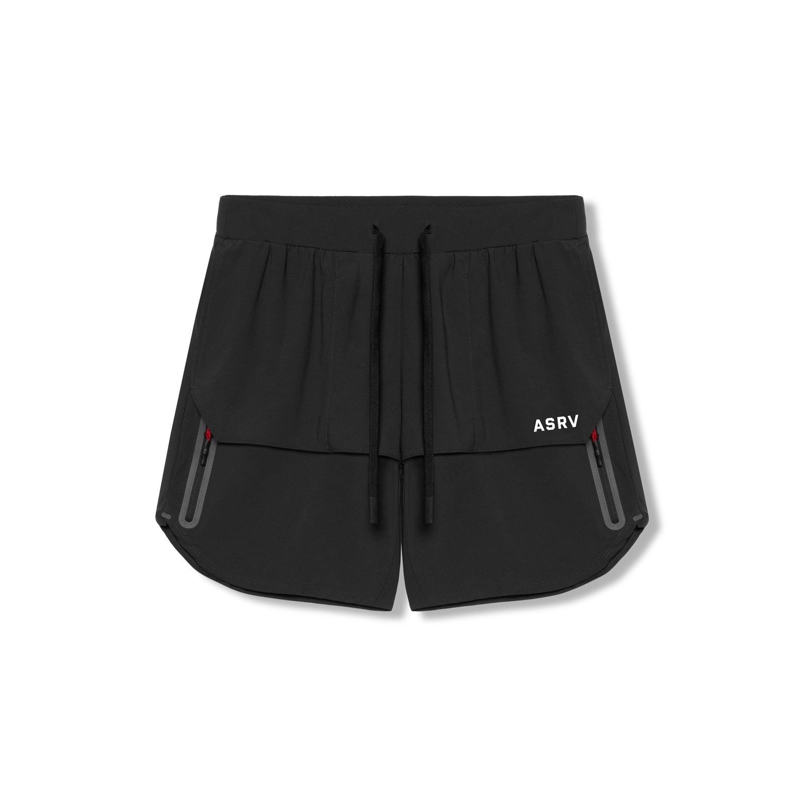 0689. Tetra-Lite® 7" Tech Short - Black Male Product Image