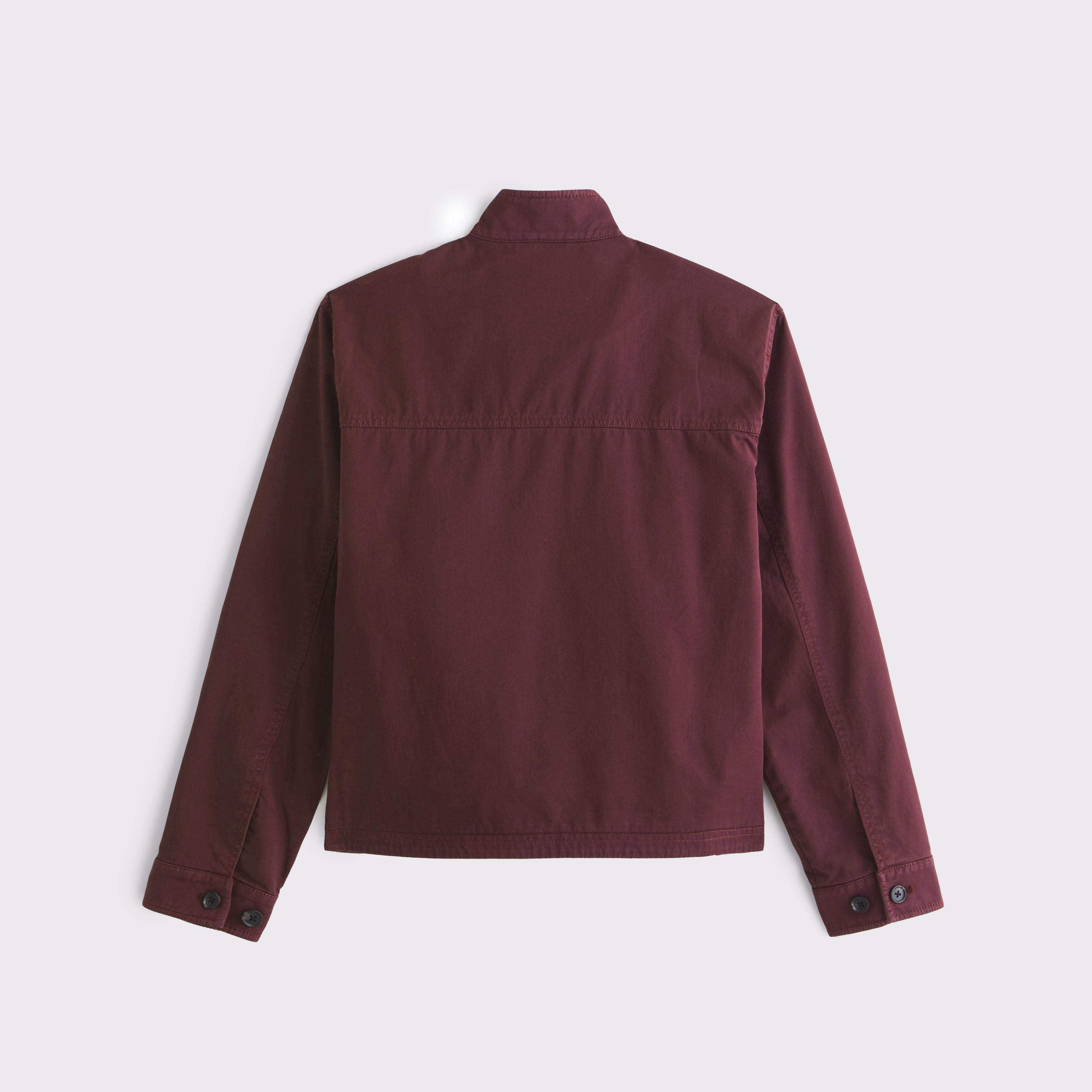 Lightweight Cropped Easy Zip Jacket Product Image