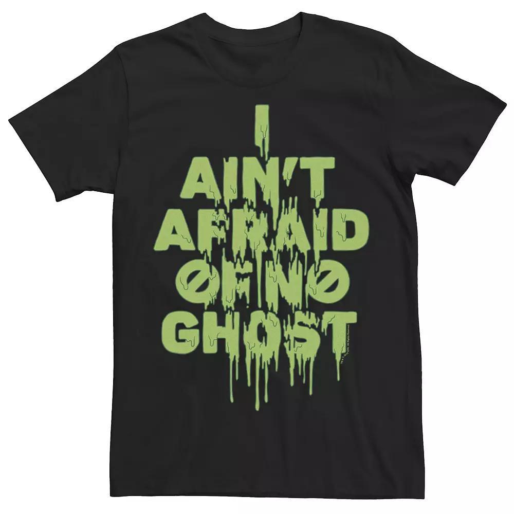 Men's Ghostbusters I Ain't Afraid Of No Ghosts Slime Drip Tee,  Product Image