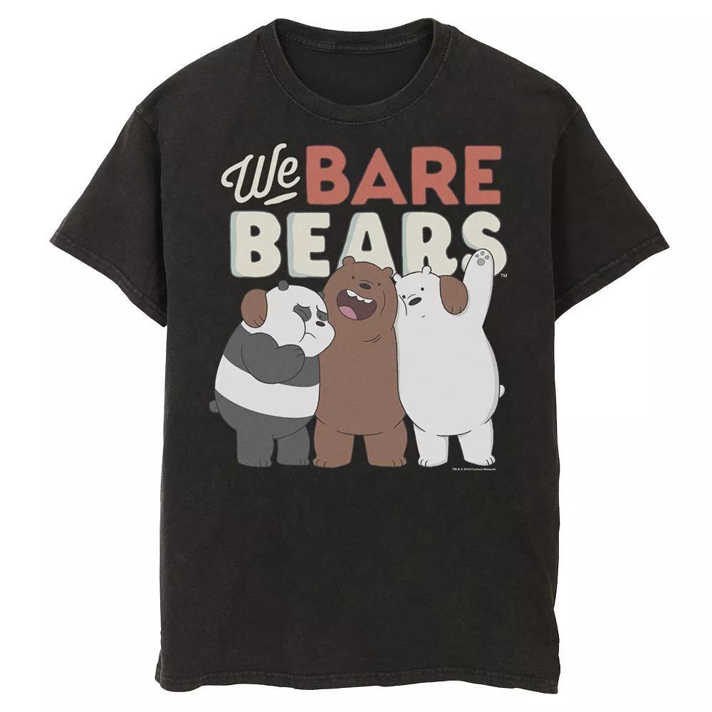 Men's Cartoon Network We Bare Bears Trio Portrait Graphic Tee,  Product Image