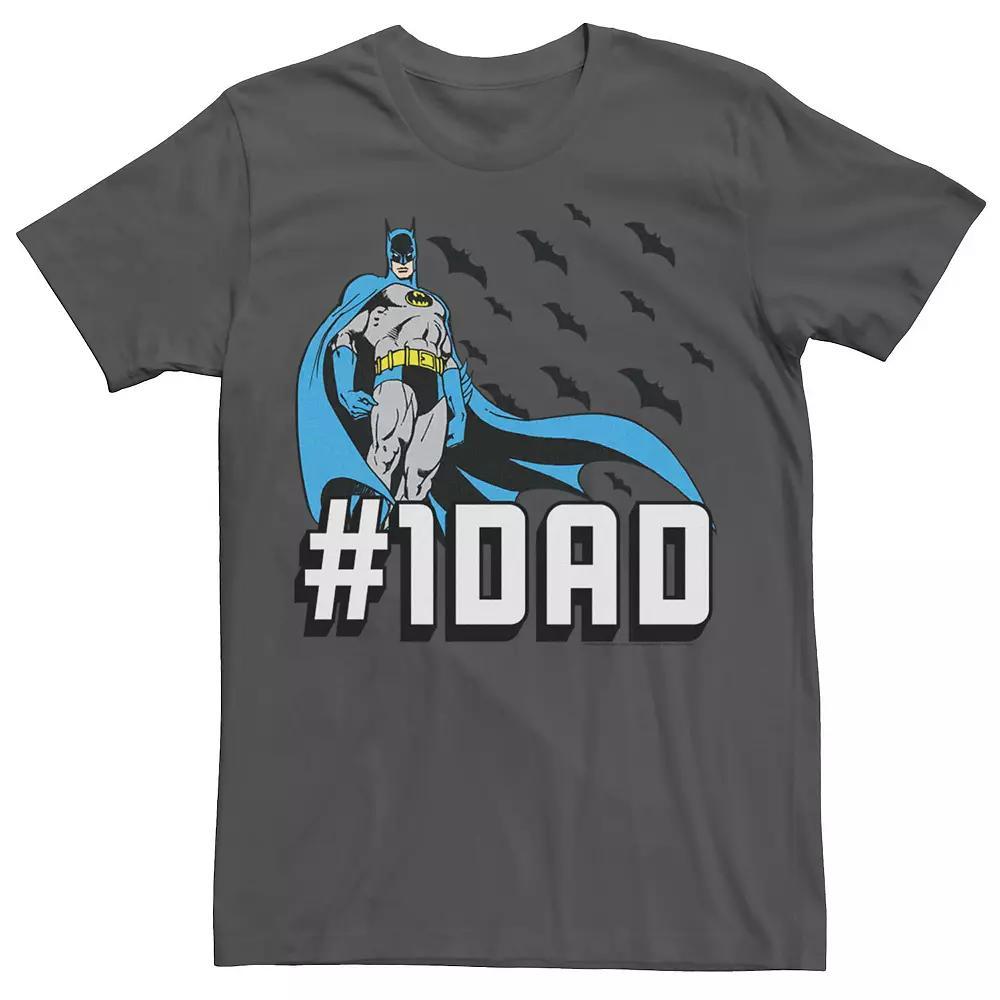 Men's Batman #1 Dad Portrait Tee,  Product Image