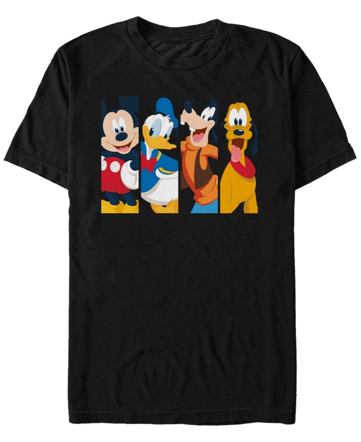 Disneys Mickey Mouse Mens Bro Time Panels Tee Product Image