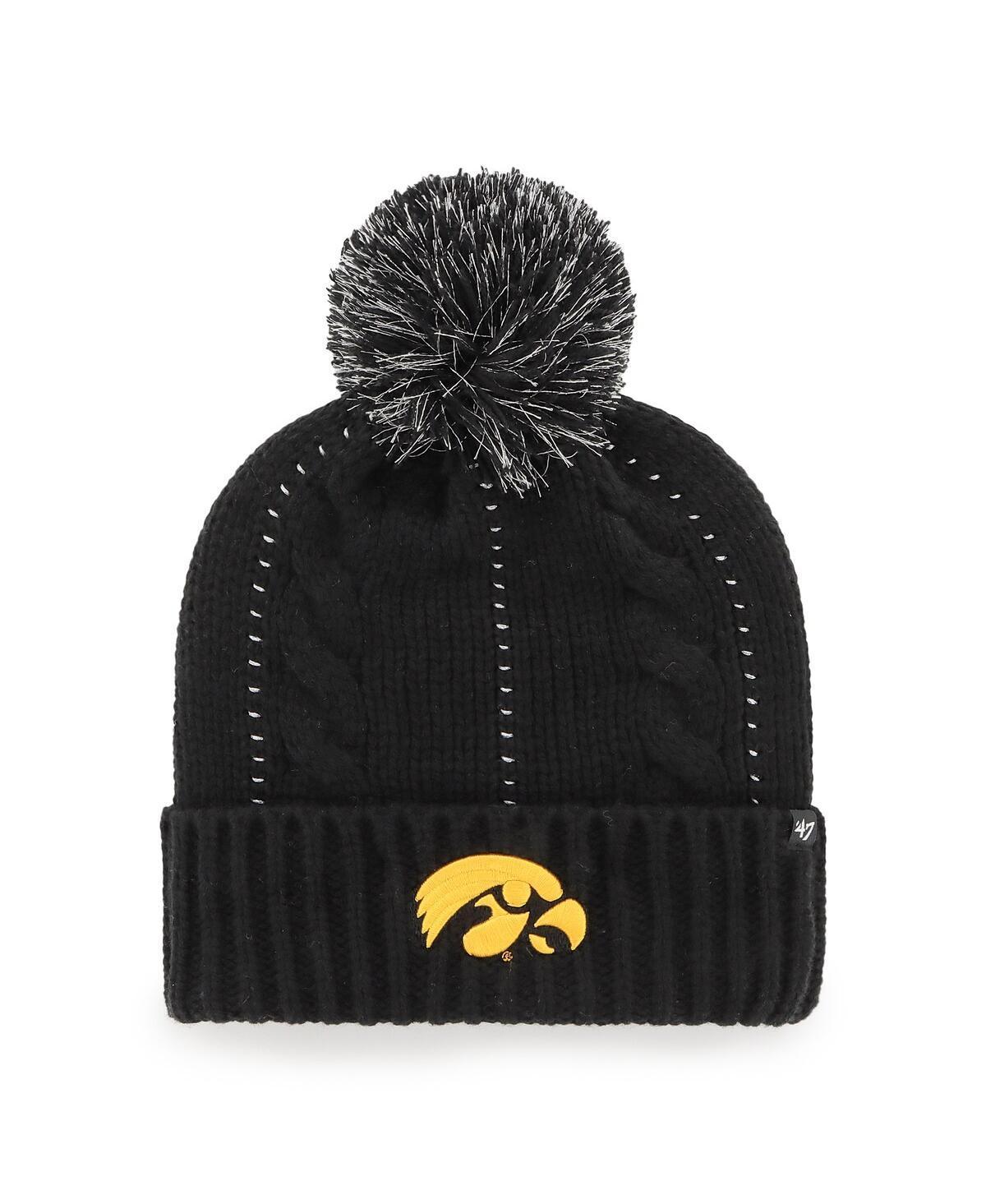 Womens 47 Iowa Hawkeyes Bauble Cuffed Knit Hat with Pom Product Image