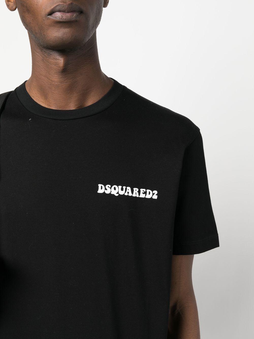 logo-print cotton T-shirt Product Image