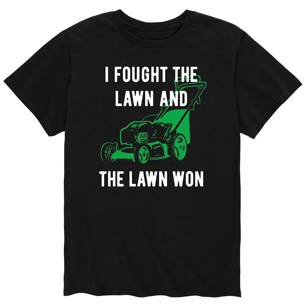 Men's I Fought The Lawn Tee,  Product Image