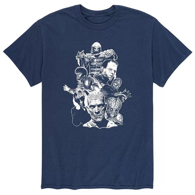 Big & Tall Universal Monsters Monster Group Graphic Tee, Mens Product Image