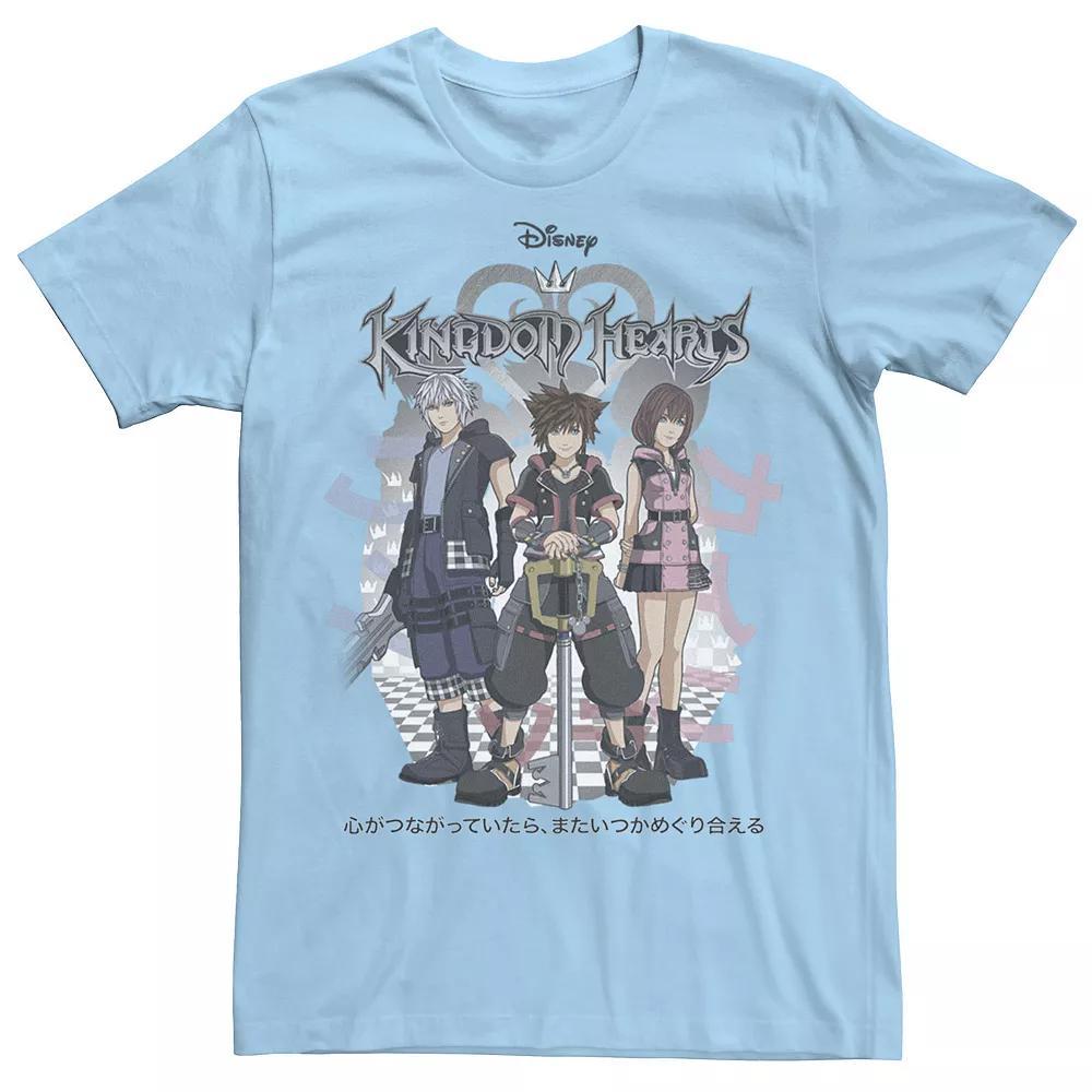 Mens Kingdom Hearts Sora Kanji Group Tee Product Image