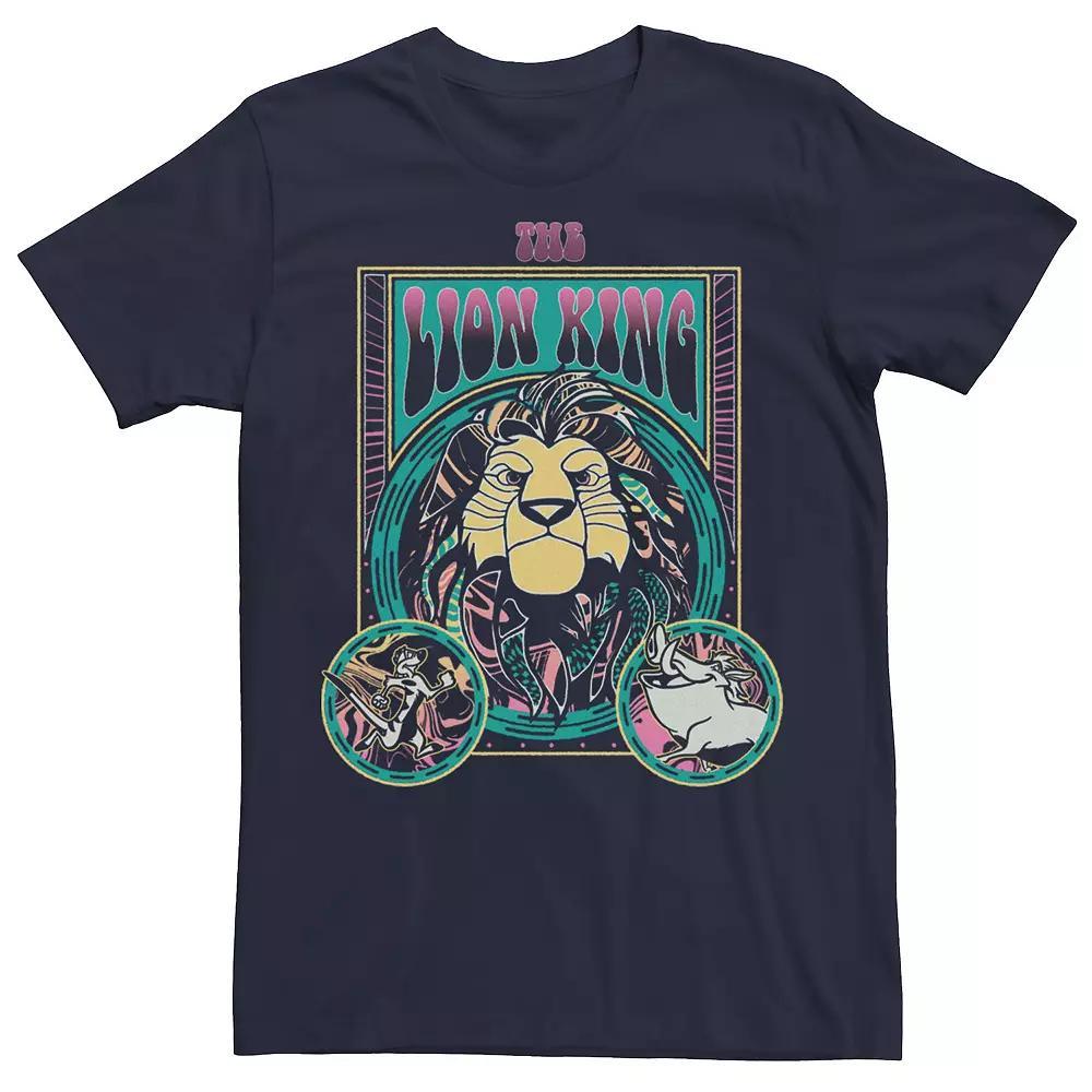 Disney's The Lion King Simba & Friends Tribal Card Men's Tee,  Product Image