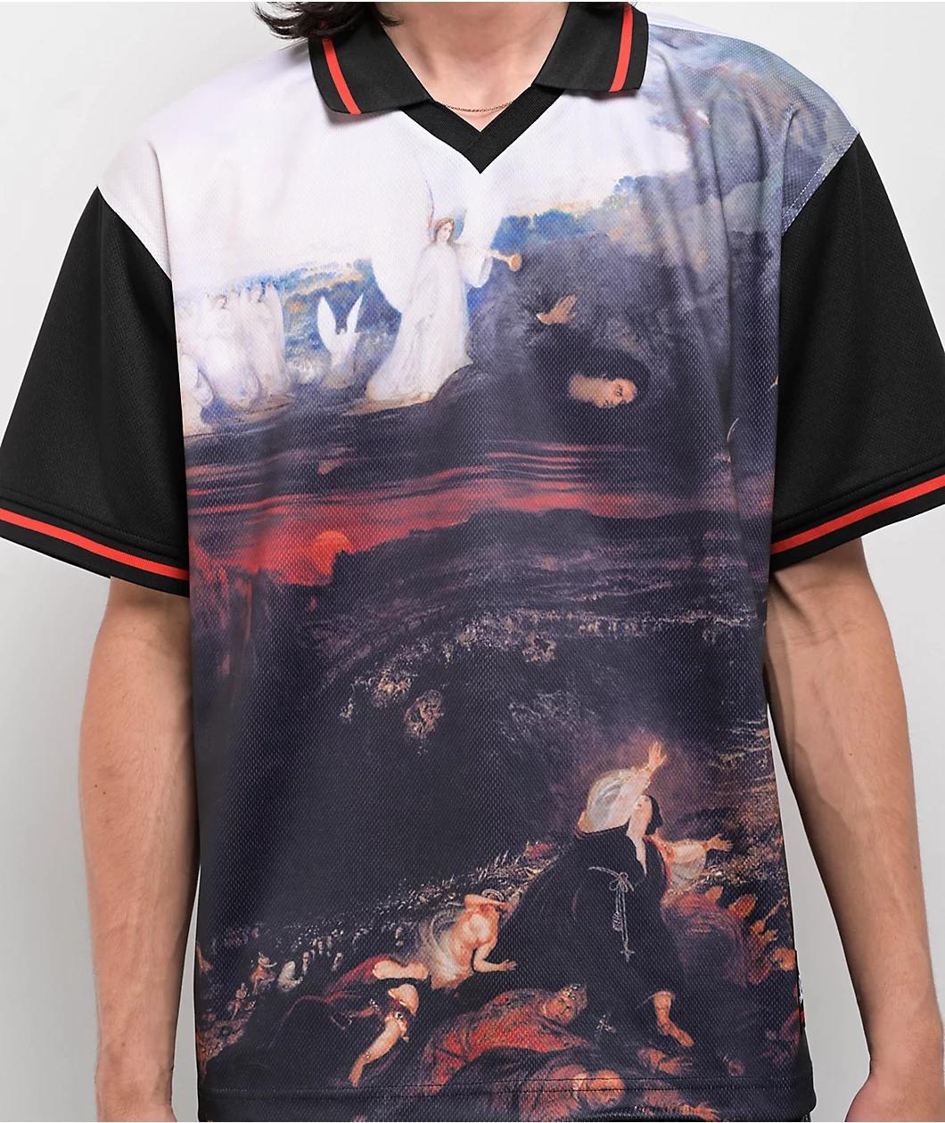 Welcome Rapture Black Soccer Jersey Product Image