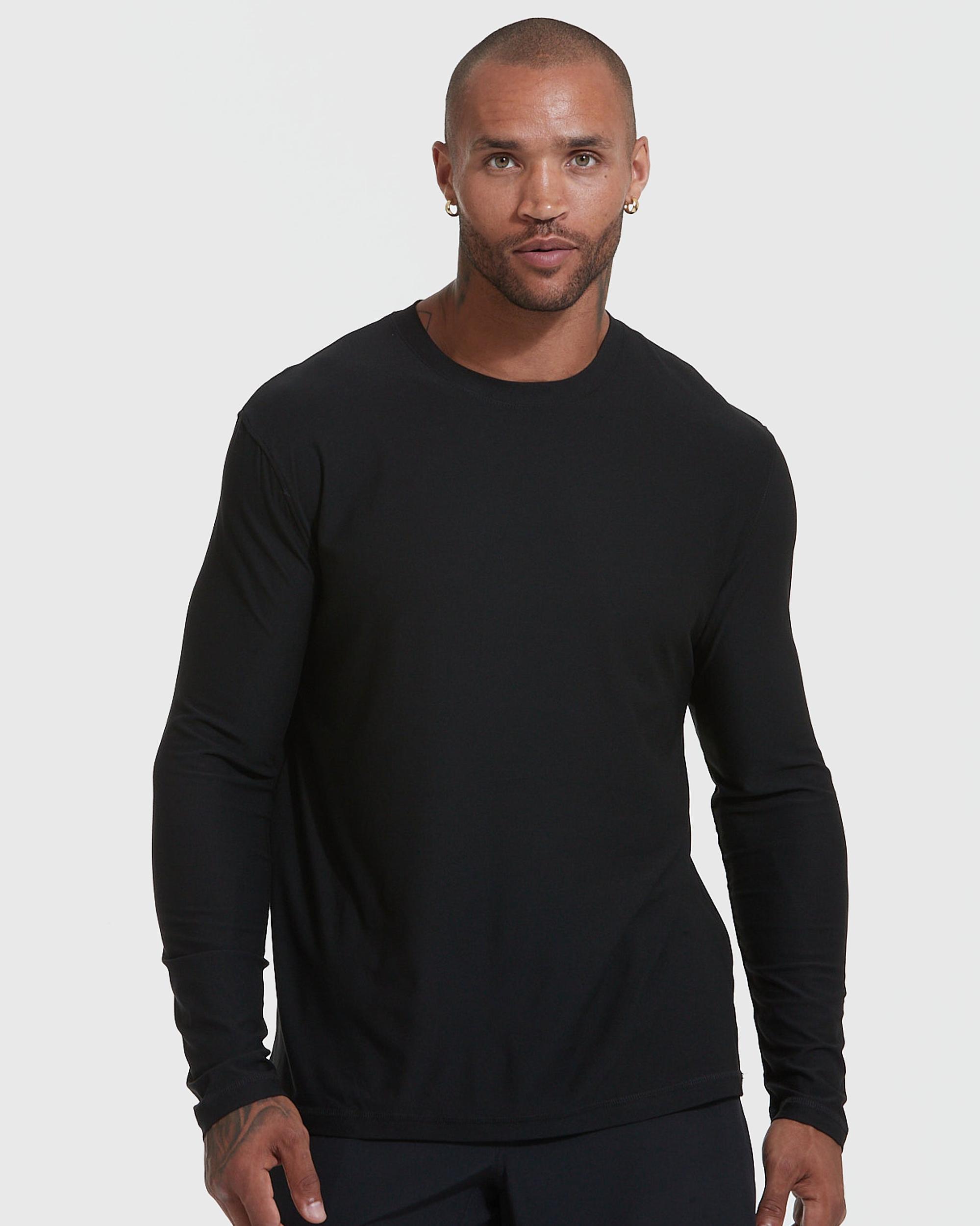 Essential Active Long Sleeve Crew 3-Pack Product Image