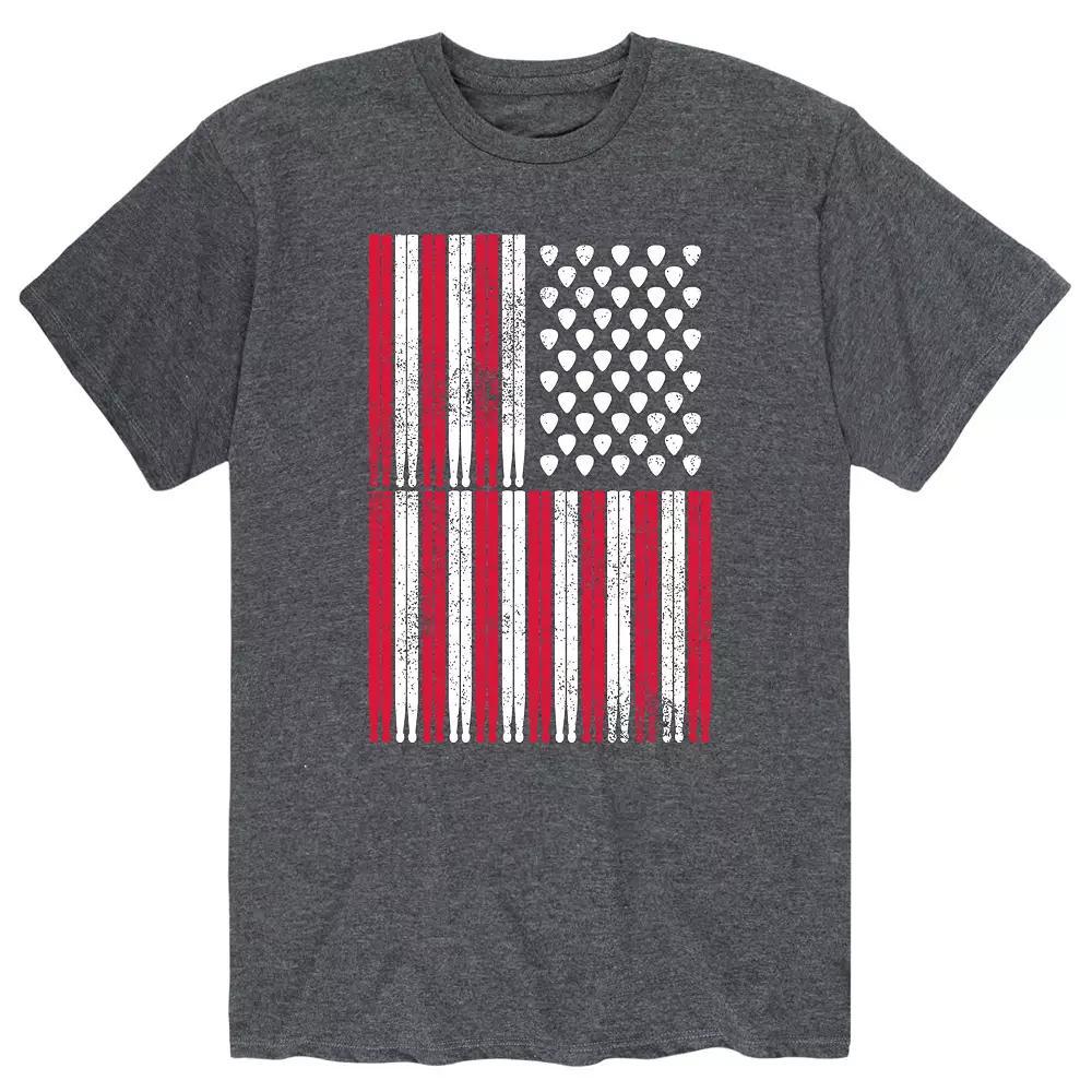Men's Sticks and Picks Flag Tee,  Product Image