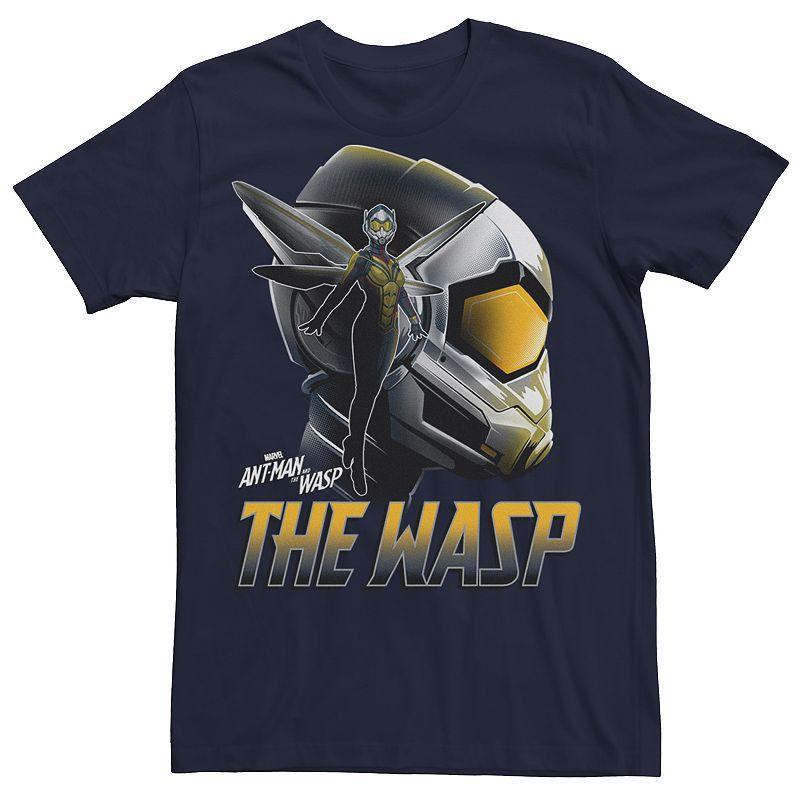 Men's Marvel Ant-Man & the Wasp Silhouette Graphic Tee, Size: Medium, Blue Product Image