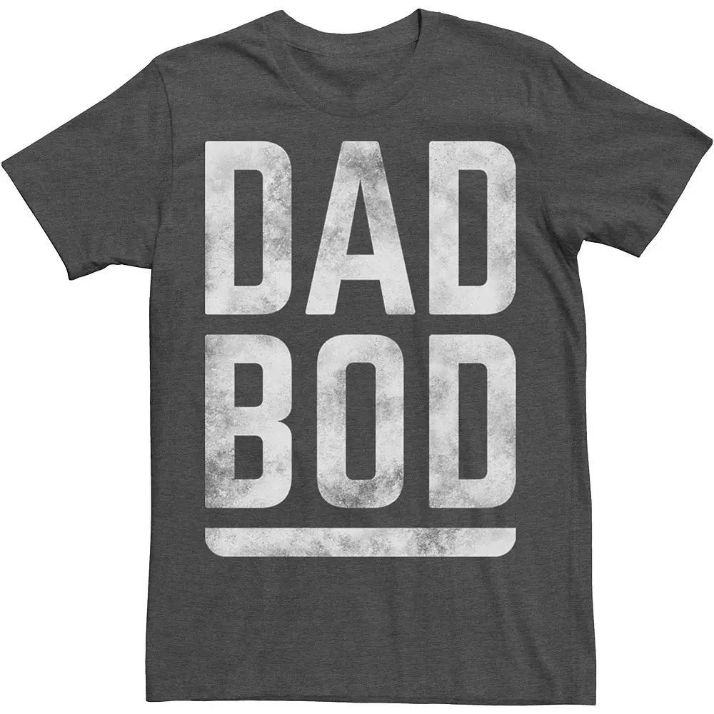 Big & Tall Father's Day Dad Bod Tee, Men's,  Product Image