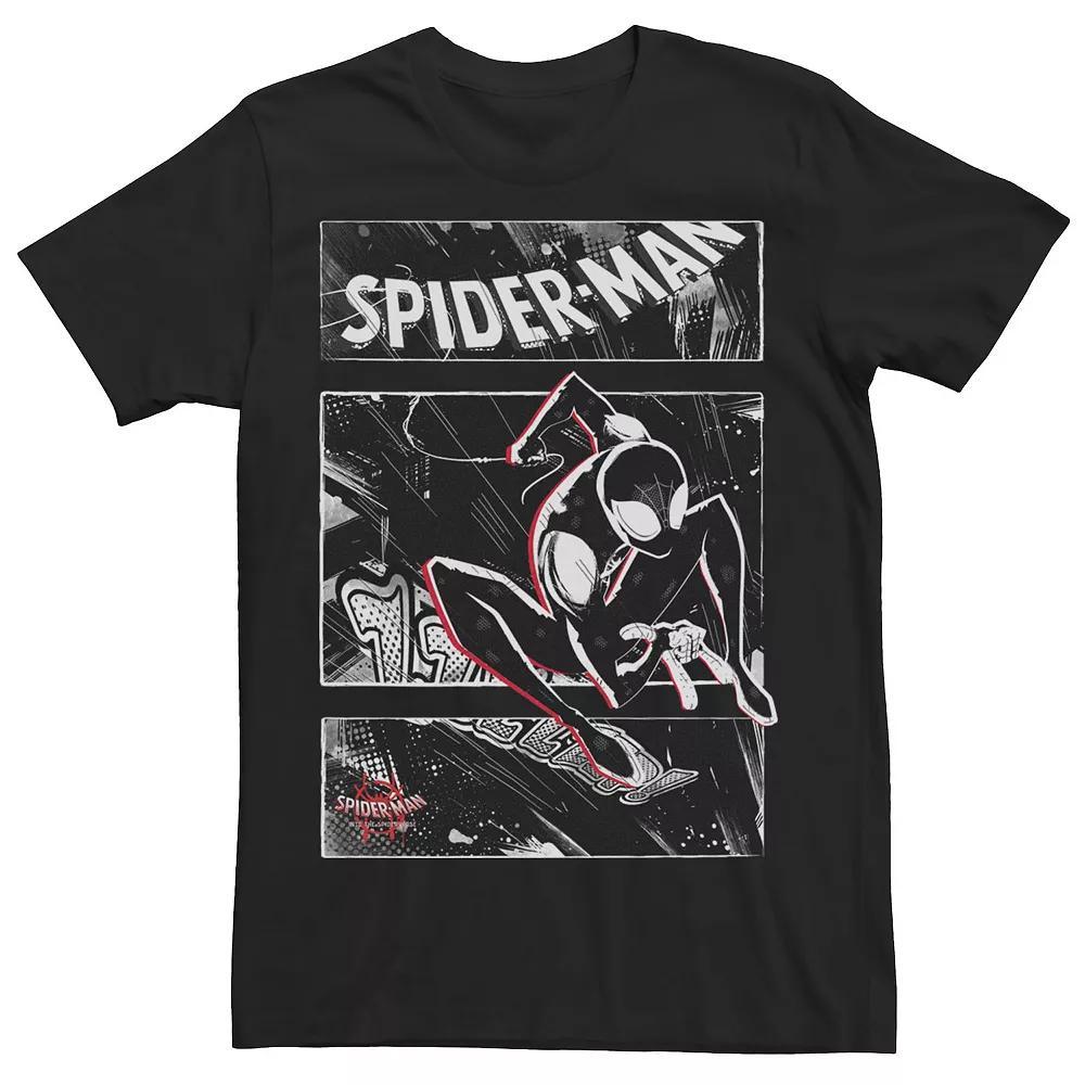 Men's Marvel Spider-Man Spiderverse Comic Retro Graphic Tee,  Product Image