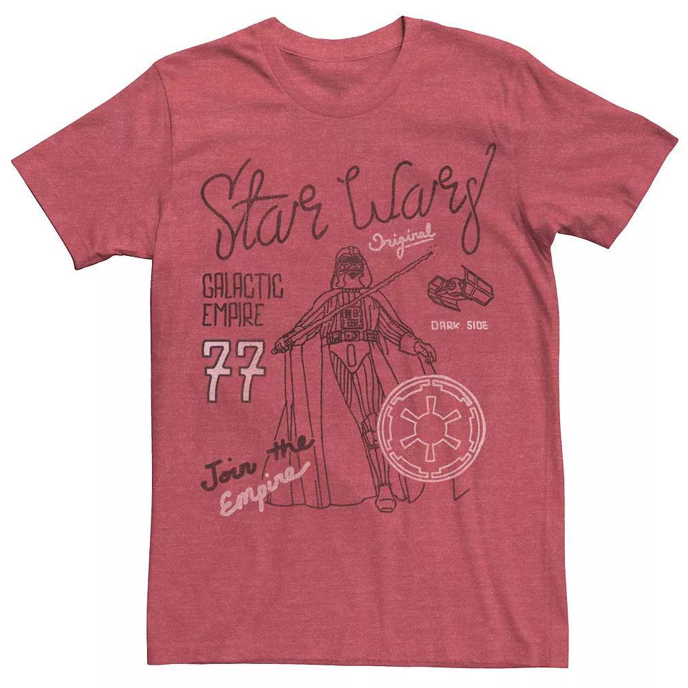 Men's Star Wars Line Vader Graphic Tee,  Product Image