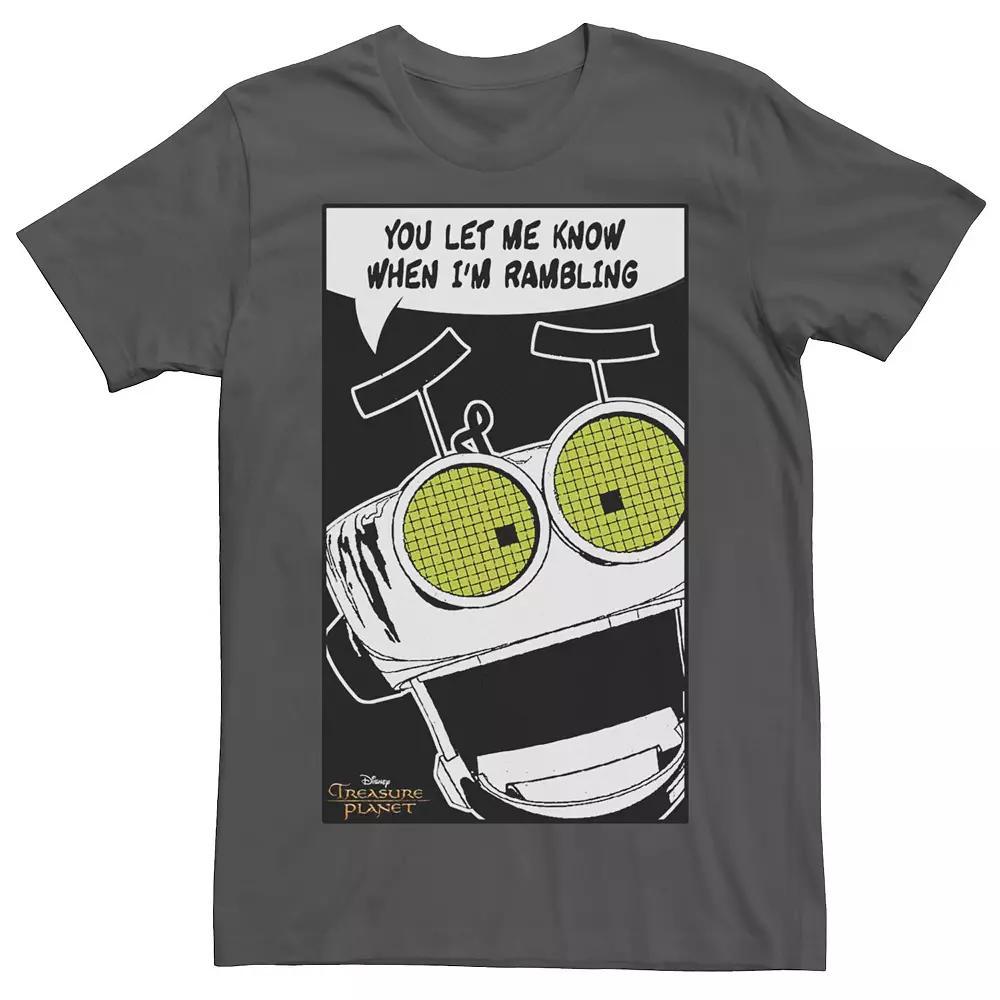 Disney's Treasure Island Rambling Robot Portrait Men's Tee,  Product Image