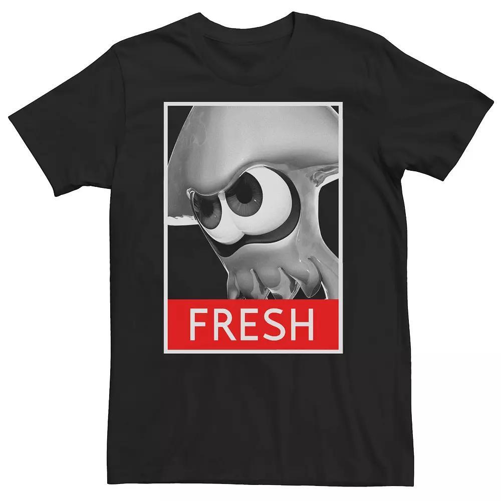 Big & Tall Nintendo Splatoon Inkling Fresh Streetwear Tee, Men's,  Product Image