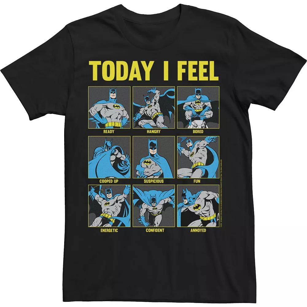 Men's DC Comics Batman Today I Feel Emotional Box Up Tee,  Product Image