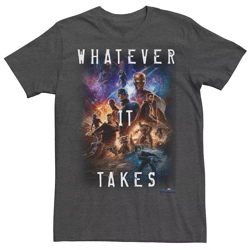 Men's Avengers Endgame Poster Tee, Size: Medium, Grey Heather Product Image