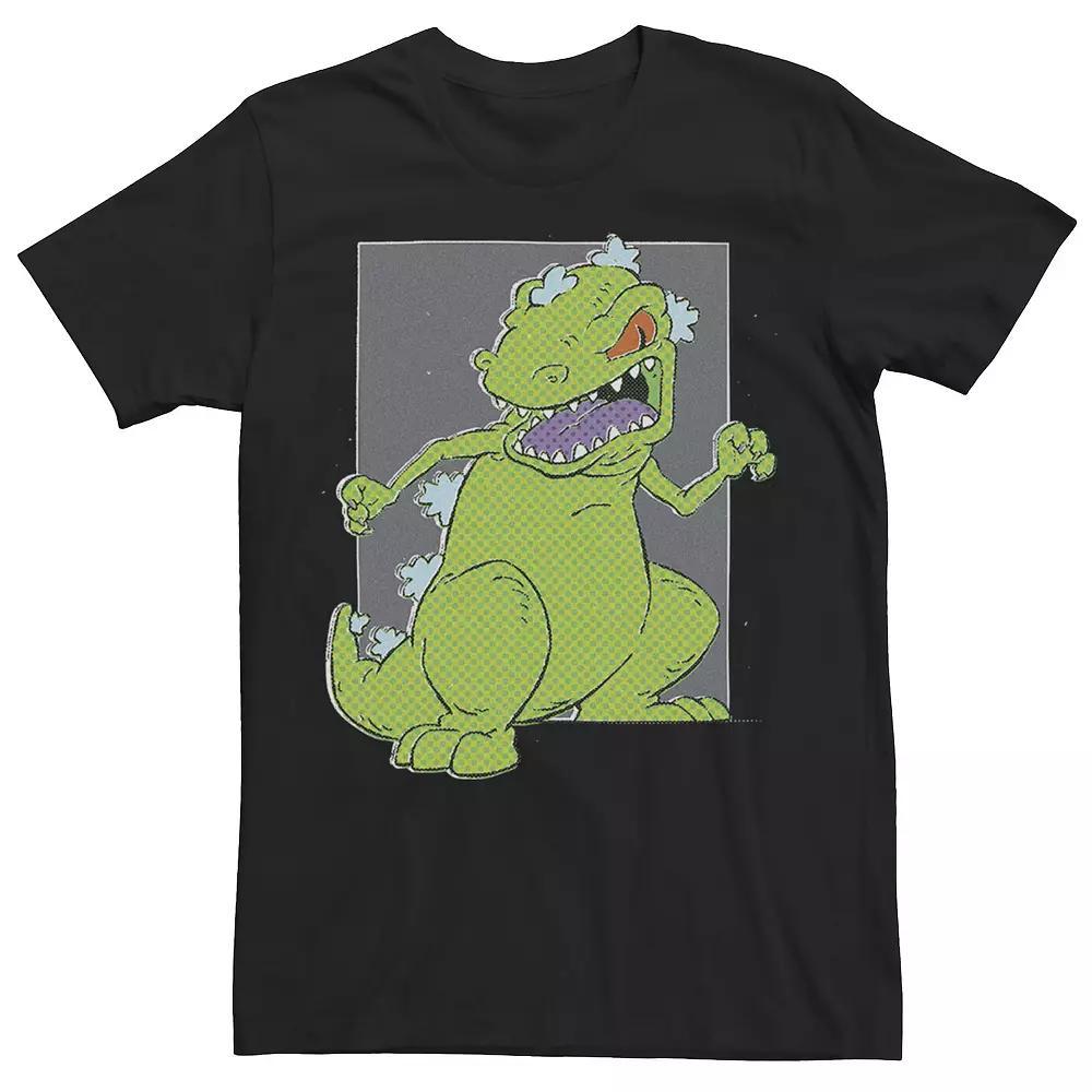 Men's RugRats Reptar Tee, Boy's, Size: XS, Black Product Image