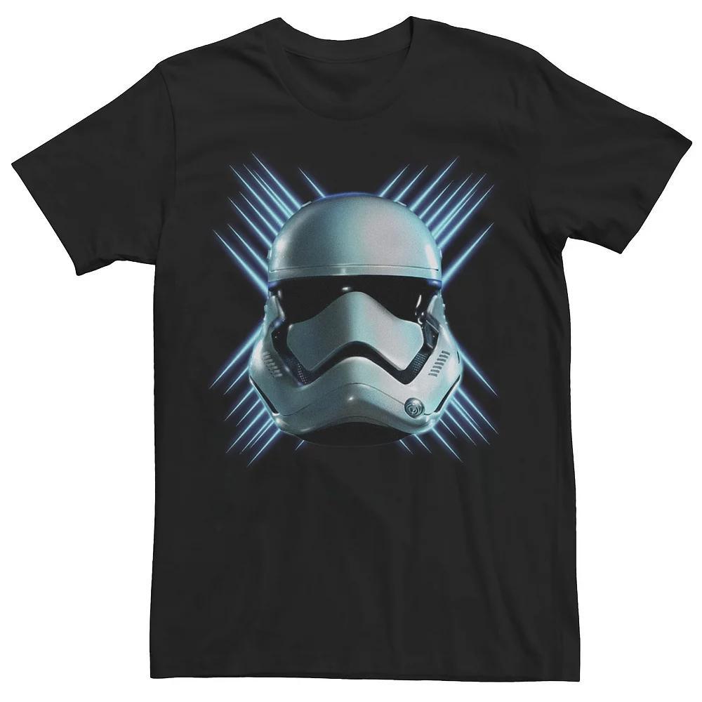 Men's Star Wars Stormtrooper Helmet Lasers Tee, Size: Large, Black Product Image