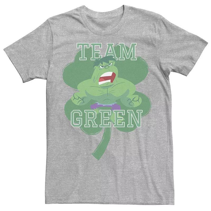 Men's Marvel Hulk Team Green St. Patrick's Day Poster Tee,  Product Image