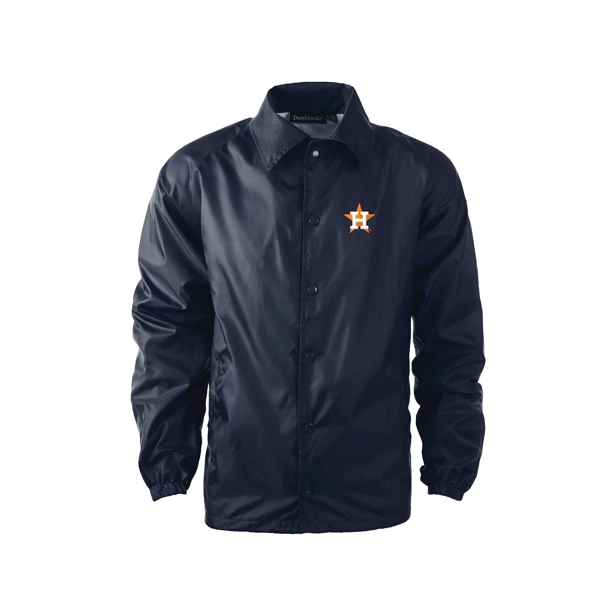 Men's Dunbrooke Black Pittsburgh Pirates Coach's Raglan Full-Snap Windbreaker Jacket,  Product Image