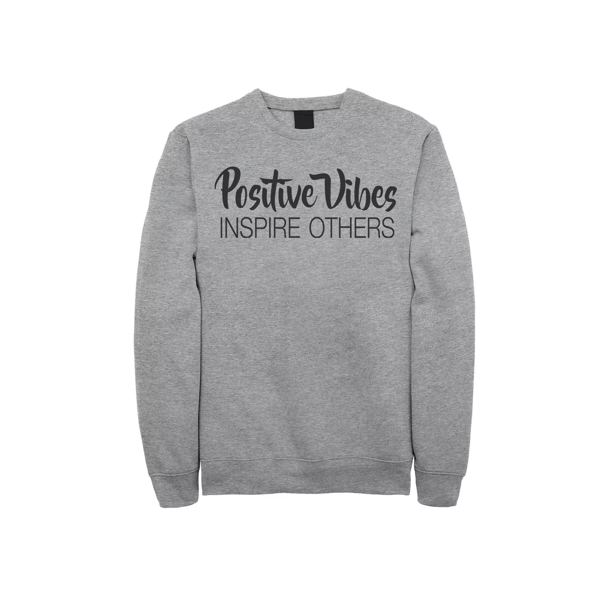Men's Fifth Sun Positive Vibes Bold Sweatshirt,  Product Image