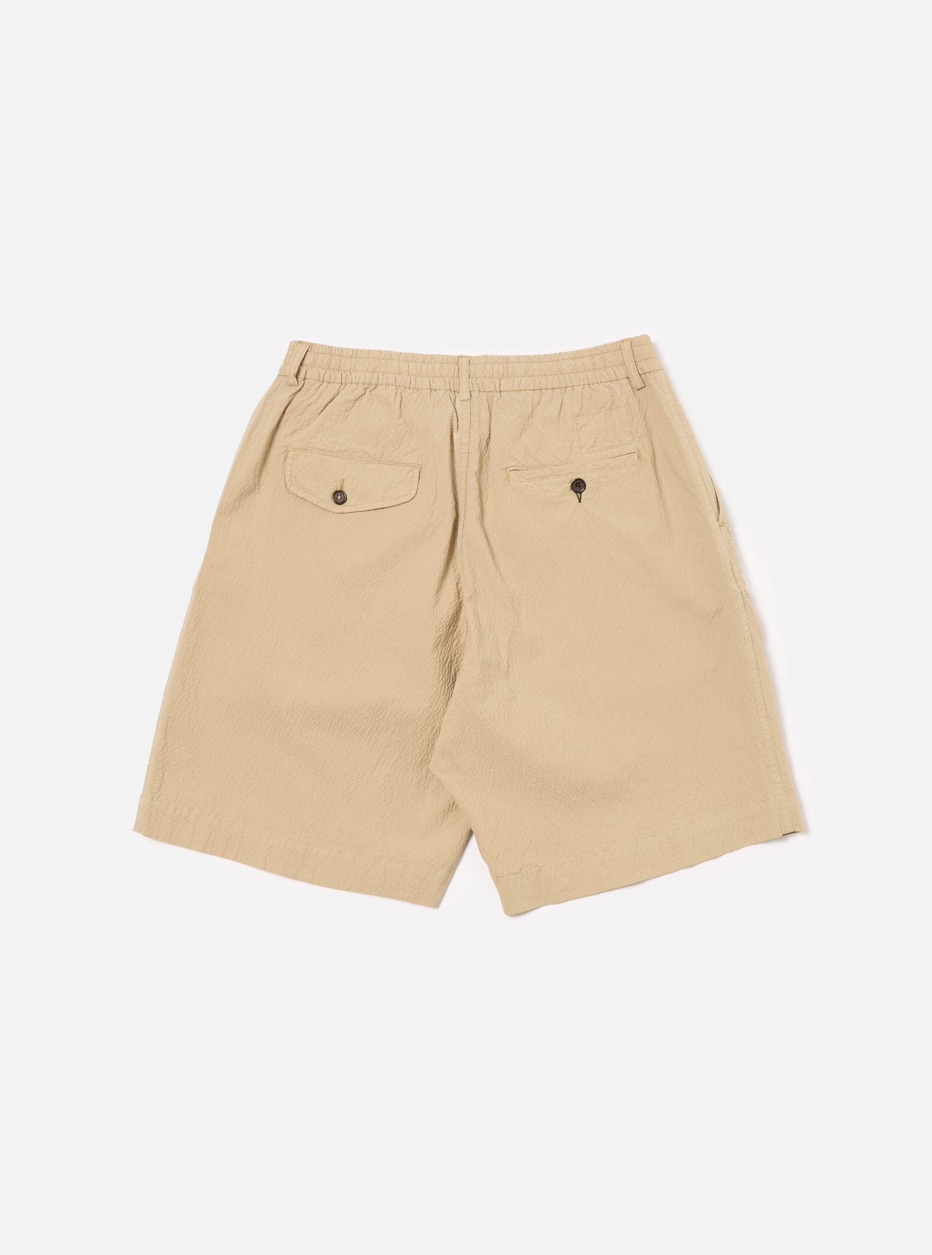 Sand Seersucker II Pleated Track Short Product Image